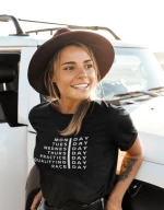 Race week w t-shirt - WHITE