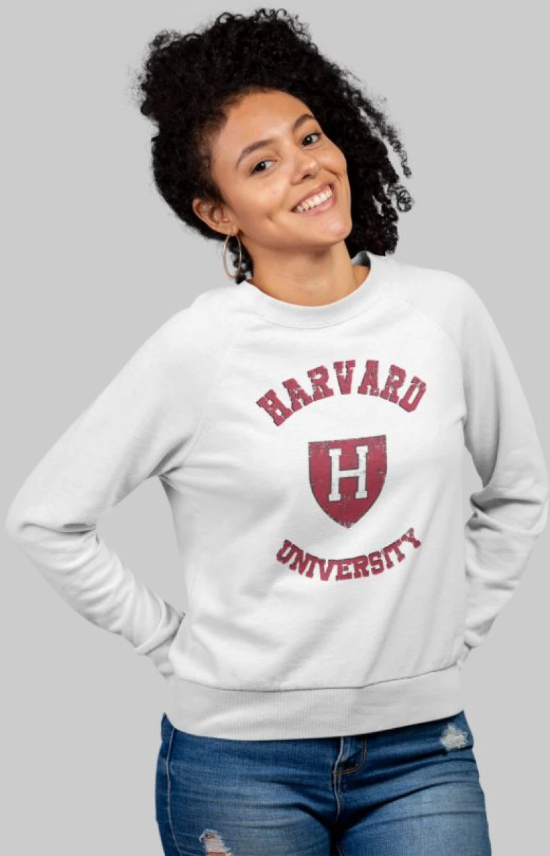 Harvard W Sweatshirt (Replica) - BURGUNDY