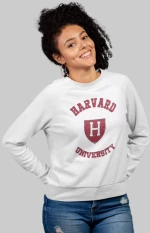 Harvard W Sweatshirt (Replica) - BURGUNDY
