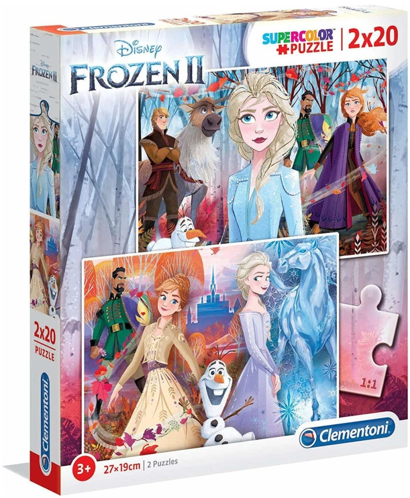 CLEMENTONI PUZZLE 2X20 ΤΕΜ. FROZEN 2 24759