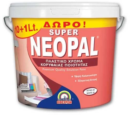 Neopal Super 30 Λευκό 10+1lt