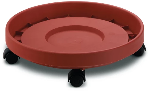 Πιάτο Με Ρόδες Τερακότα 35cm