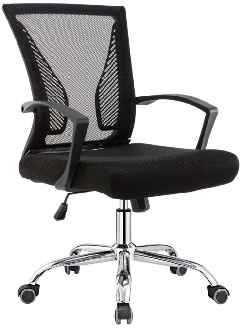 Πολυθρόνα BF2120 Μαύρο Mesh 57x65x92/102cm