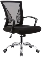 Πολυθρόνα BF2120 Μαύρο Mesh 57x65x92/102cm