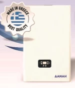 Λέβητας Αερίου συμπύκνωσης Mytherm ΔΑΝΑΗ GM 35  35kWatt  + Καμινάδα