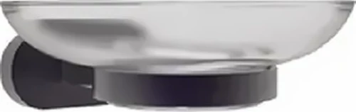 Σαπουνοθήκη Επιτοίχια Γυάλινη Black  Creavit Planet  (PL 18802 N)