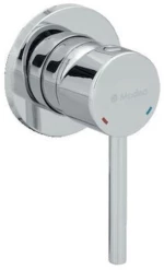 Εντοιχισμένη Μπαταρία Μονής Εξόδου Modea Etna Chrome Με Ροζέτα Ø69 (00-08630)