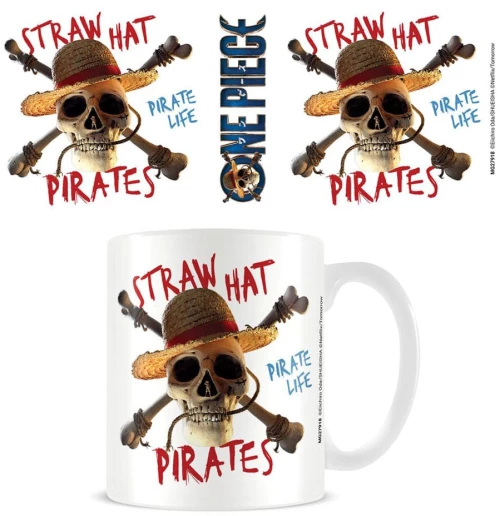 One Piece Live Action Mug Straw Hat Pirate Emblem