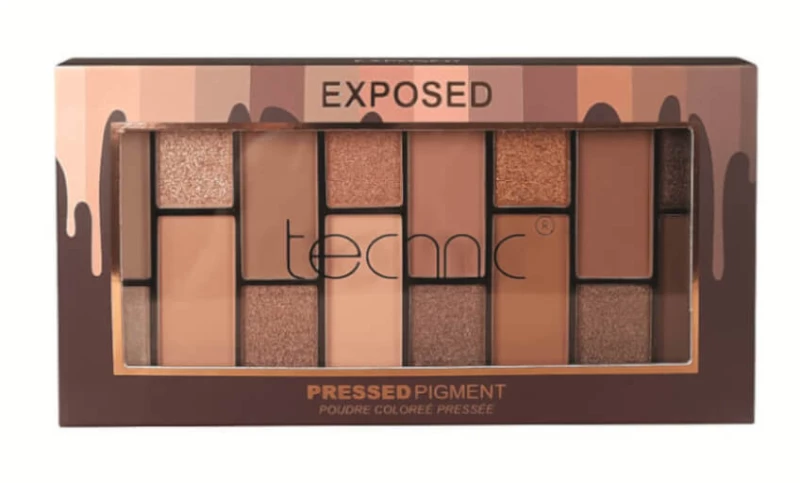 Technic Pressed Pigment Palette Exposed