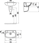 Κολώνα Κρεμαστή  CREAVIT Apollo (SD260)