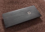 Ντουζιέρα Tema Art Stone Ανθρακί Ορθογώνια 80 Χ 160 Χ 3 cm