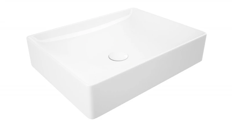 Έπιπλο Μπάνιου Drop Luxus 160 White Βάση,Νιπτήρας,Καθρέφτης