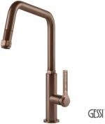 Μπαταρία Νεροχύτη OFFICINE, GESSI Copper Brushed PVD