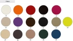 Έπιπλο Μπάνιου Luna MDF Λάκα Έγχρωμη  60 cm βάση, νιπτήρας, καθρέπτης-ντουλάπι 40
