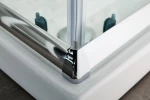 Καμπίνα Ντους New Tema  Τετράγωνη Διάφανη 120 x 120 cm