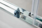 Καμπίνα Ντους New Tema  Τετράγωνη Διάφανη 120 x 120 cm