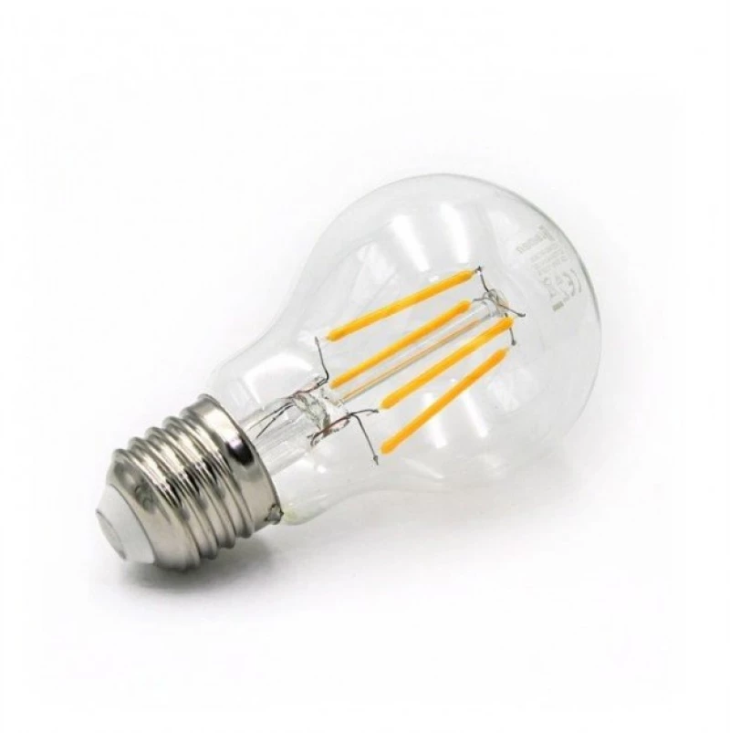 Λάμπα COG LED 6W Ε27 αχλάδι διάφανη LUMEN 13-2721600