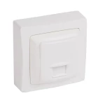 Πρίζα τηλεφώνου RJ11 εξωτερική Λευκό Oteo 086043 LEGRAND 086043