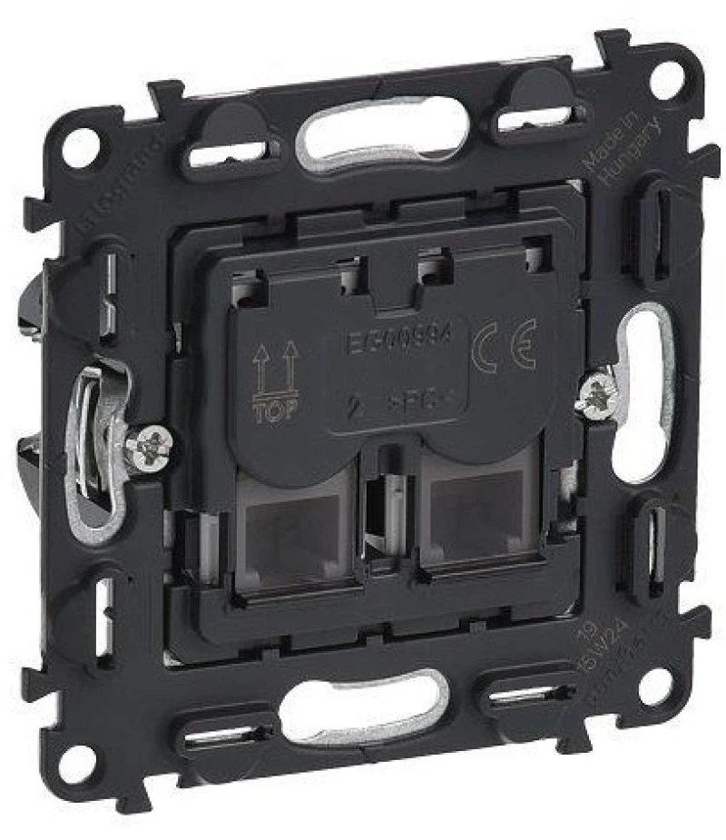 Πρίζα RJ11 Διπλή Τηλεφώνου 753039 Valena Life Legrand 753039