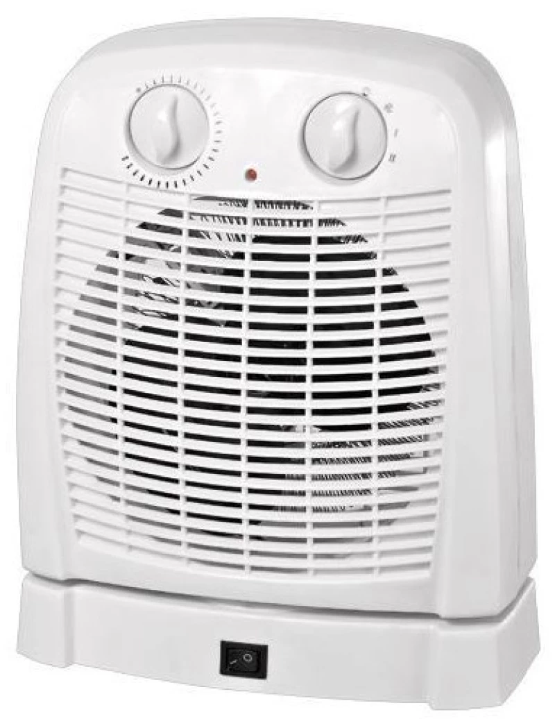 Αερόθερμο Μπάνιου με Περιστροφή 2000W IP21 147-29122 Eurolamp 147-29122 Λευκό