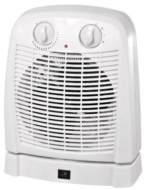Αερόθερμο Μπάνιου με Περιστροφή 2000W IP21 147-29122 Eurolamp 147-29122 Λευκό