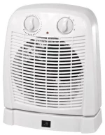 Αερόθερμο Μπάνιου με Περιστροφή 2000W IP21 147-29122 Eurolamp 147-29122 Λευκό