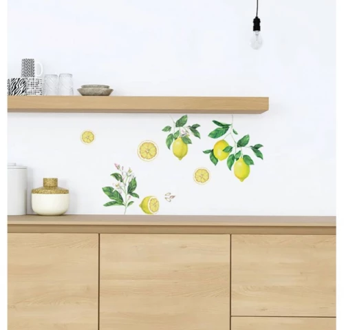 Αυτοκόλλητα Τοίχου Βινυλίου Lemons 54122 Ango 54122 Κίτρινο