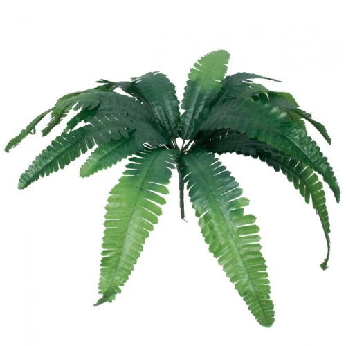 BOSTON FERN BIG 78292 Τεχνητό Φυτό Φτέρη Βοστώνης Μεγάλη - Μπουκέτο Διακοσμητικών Φυτών - Κλαδιών με Φύλλωμα Πράσινο Υ52cm Globo 78292 Πράσινο