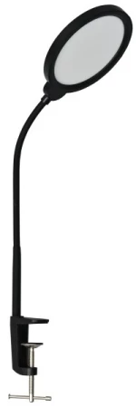Επιτραπέζιο Φωτιστικό Γραφείου LED 10W 3000-6000K με Μέγγενη Spotlight 6703 Μαύρο