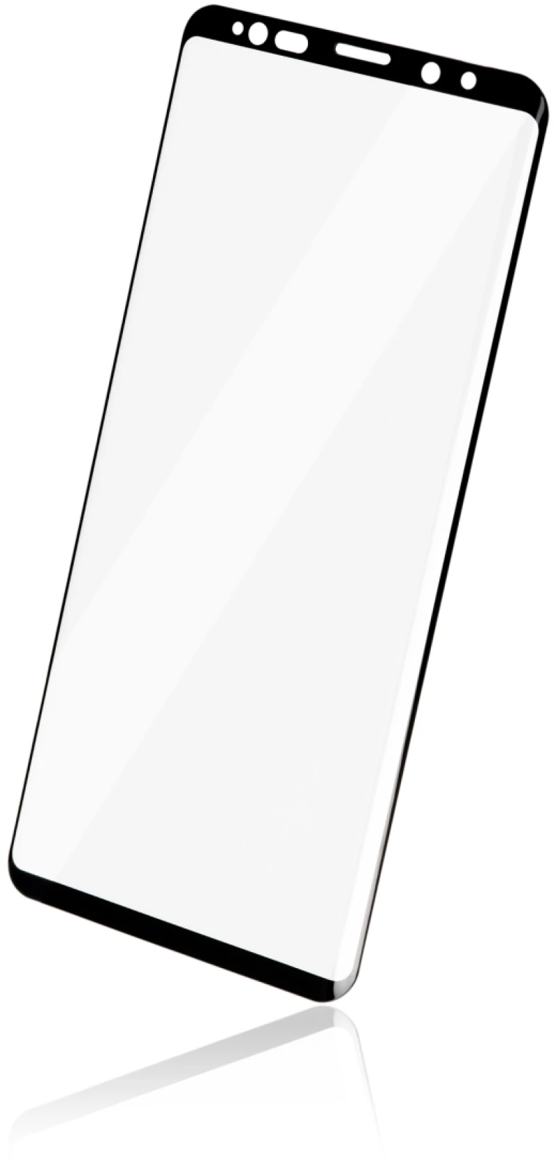 Naxius Tempered Glass 9H Samsung Note 9 Full Curved Edge Glue 9D Black Naxius