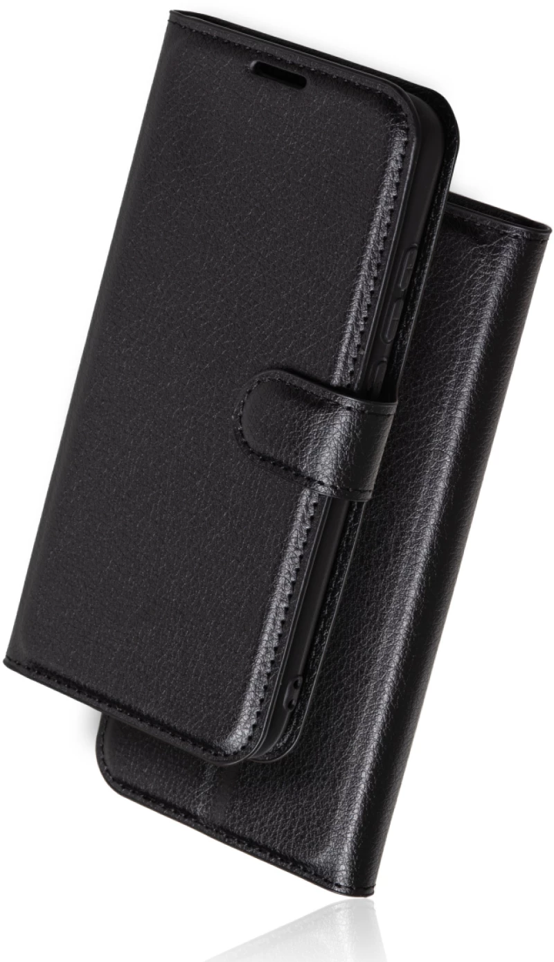 Naxius Case Book Black Xiaomi Redmi Note 12 Turbo_Mi Poco F5 5G Naxius