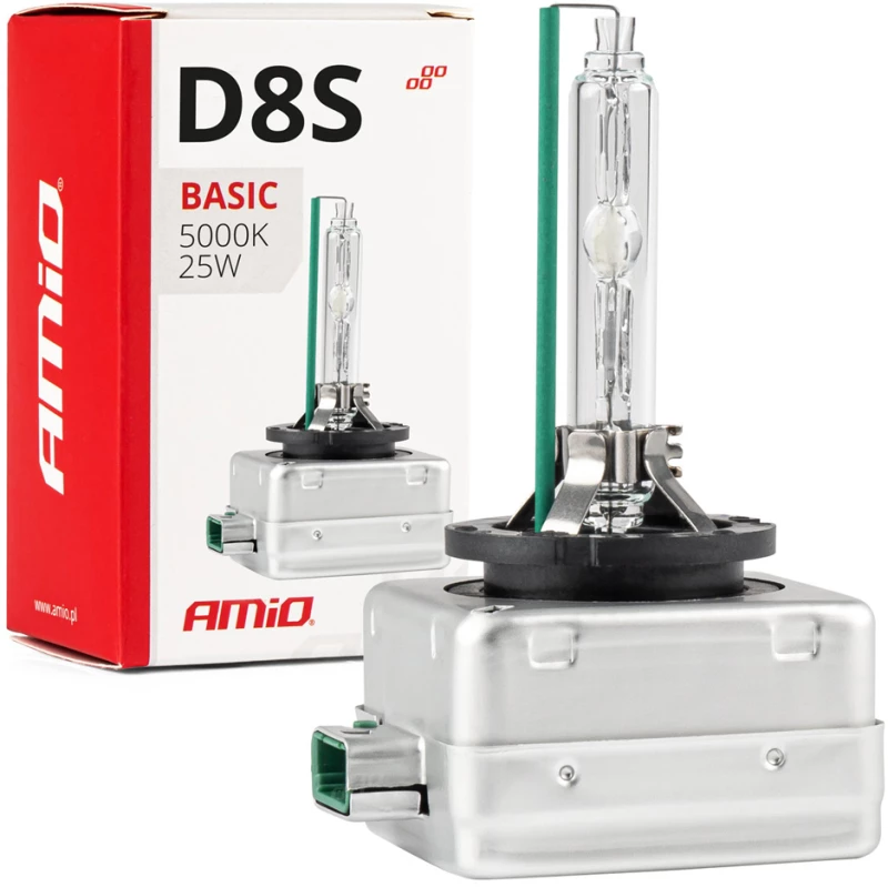 AMIO D8S 12V 45.000k 35W ΑΝΤΑΛΛΑΚΤΙΚΗ ΛΑΜΠΑ BASIC AMIO - 1 Τεμ. 02952/AM