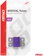 AMIO ΑΣΦΑΛΕΙΕΣ MIDIVAL 200A AMIO - 2 Τεμ. 03482/AM