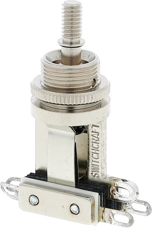 Switchcraft Toggle Switch Straight - Short, Chrome