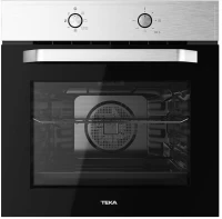 Teka HCB 6515 Εντοιχιζόμενος φούρνος 70lt χωρίς Εστίες Π59.5εκ. Inox Μαύρο