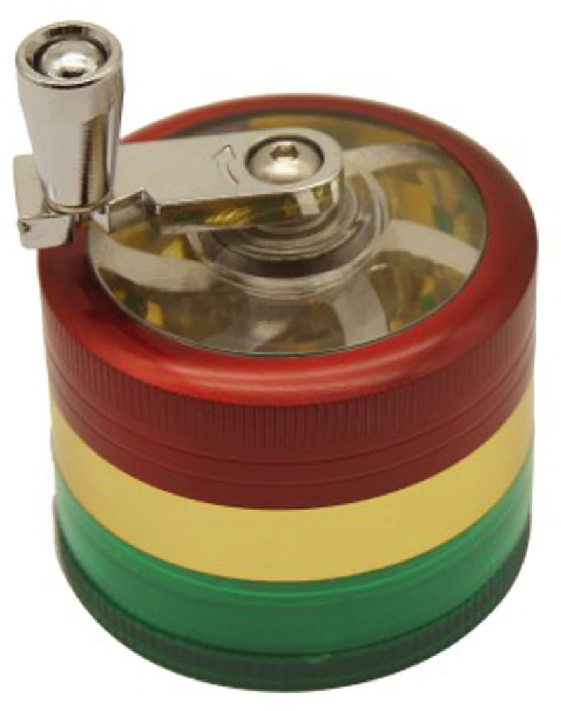 Μύλος Grinder Τρίφτης Αλουμινίου Rasta 51mm - 4 Parts