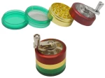 Μύλος Grinder Τρίφτης Αλουμινίου Rasta 51mm - 4 Parts