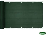 Grasher Κάλυμμα Μπαλκονιού Πράσινο Με Κρίκους 0.75x6m (103831)
