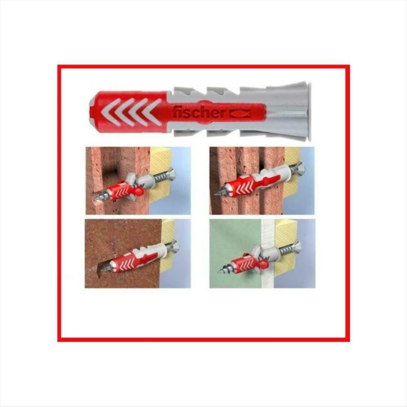 Fischer Βύσμα Πλαστικό DuoPower 6x30mm 555006-535453 100τμχ