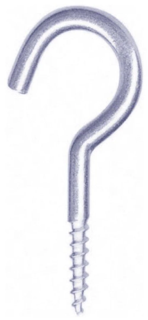 Γάντζος βιδωτός 3.4x60mm (144 τεμάχια)
