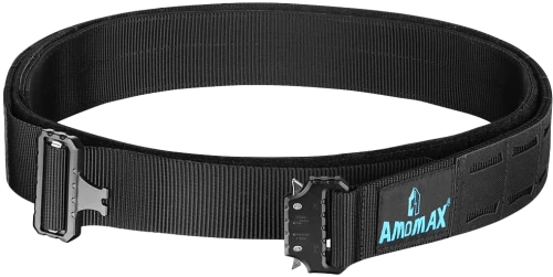Επιχειρησιακή Ζώνη Διπλή Molle Amomax Black