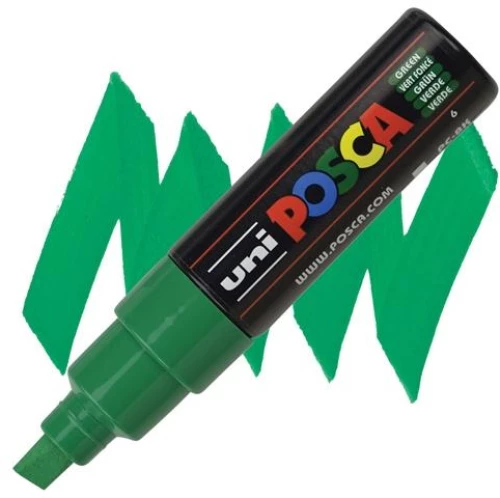 Μαρκαδόρος Ανεξίτηλος Uni Posca Pc-8k Πράσινο 6