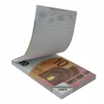 Μπλοκ σημειώσεων Unipap money notes 10€ καρρέ 4-24-69