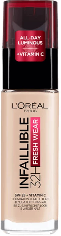 L'Oreal Paris Infaillible 32H Fresh Wear Vitamin C 015 porcelain