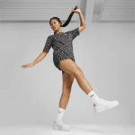 Puma ESS+ ANIMAL 5" AOP Shorts 677928-01 PUMA Μαύρο