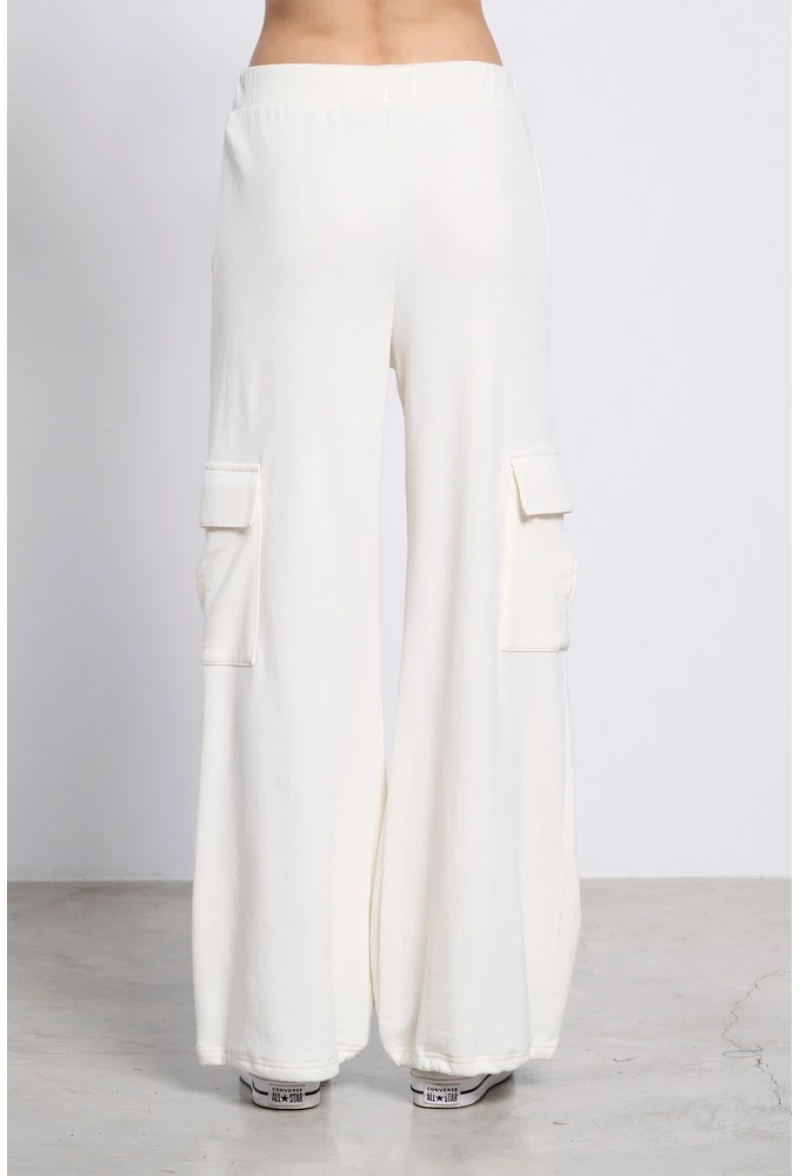 BDTK WIDE LEG CARGO 1241-903400 1241-903400-00211 BODY TALK Λευκό