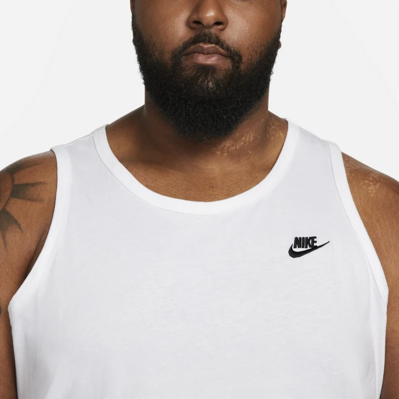 Nike Sportswear Club BQ1260 BQ1260-100 NIKE Λευκό