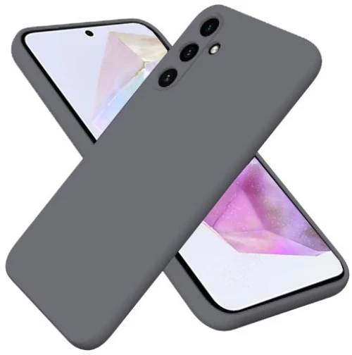 Θήκη Silky And Soft για Samsung Galaxy A35 - Γκρι