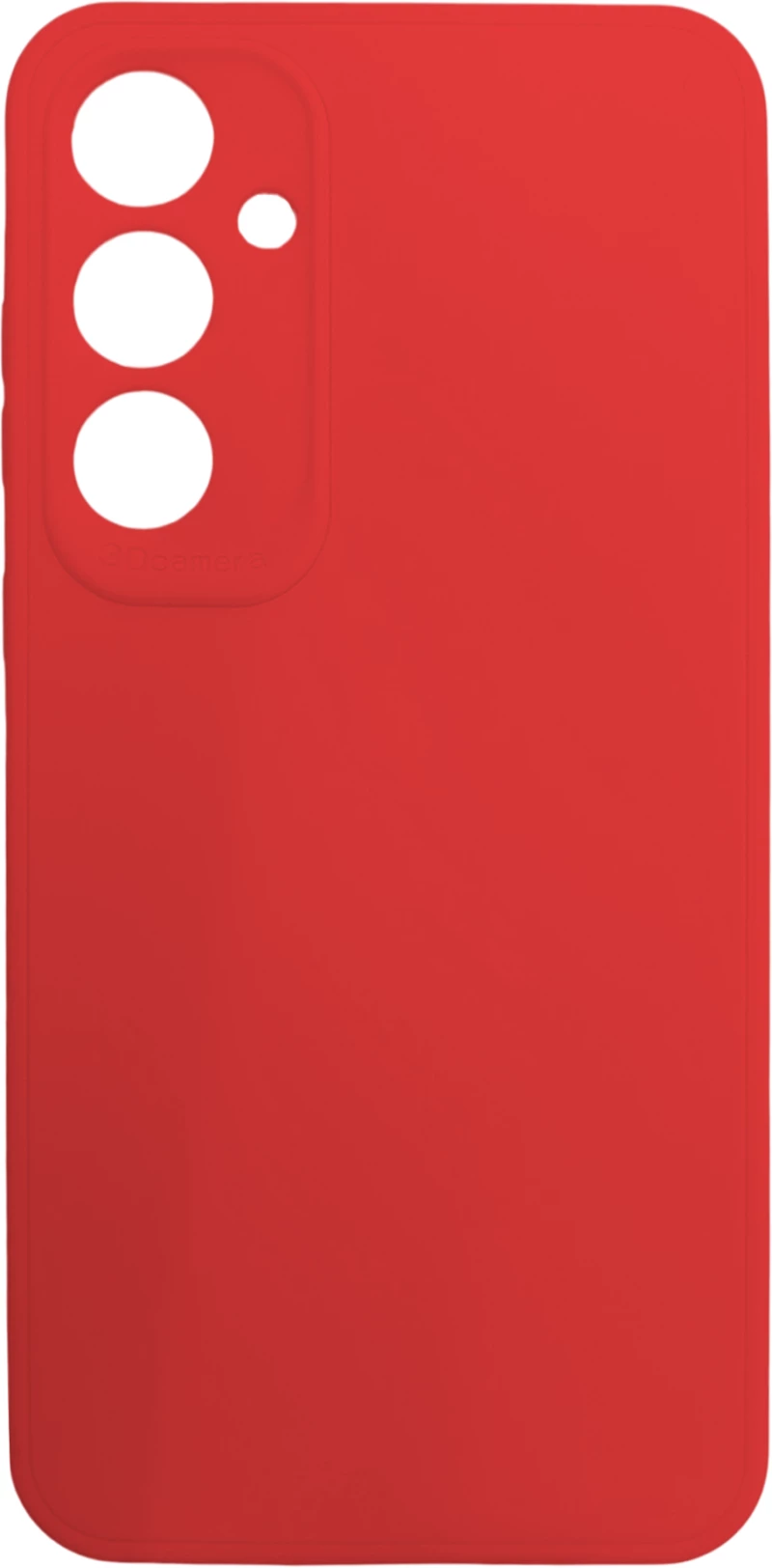 Θήκη σιλικόνης TPU Ultra Slim 0.3mm soft mat για Samsung Galaxy A55 - Κόκκινο
