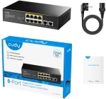 Gigabit 10port switch PoE Cudy GS1010P